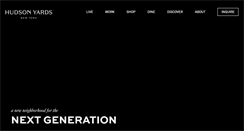 Desktop Screenshot of hudsonyardsnewyork.com